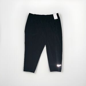 NWT $75 Nike slim-fit Dri-fit Women's Joggers Running Stretch Size 1X Black 011